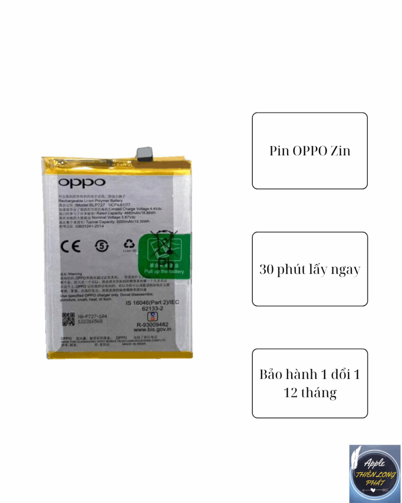 Pin OPPO Find X3/Find X3 Pro Zin