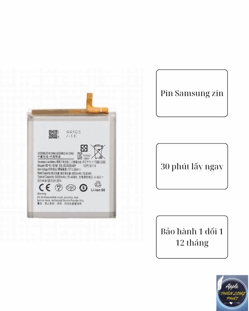 Pin Samsung S22ultra Zin
