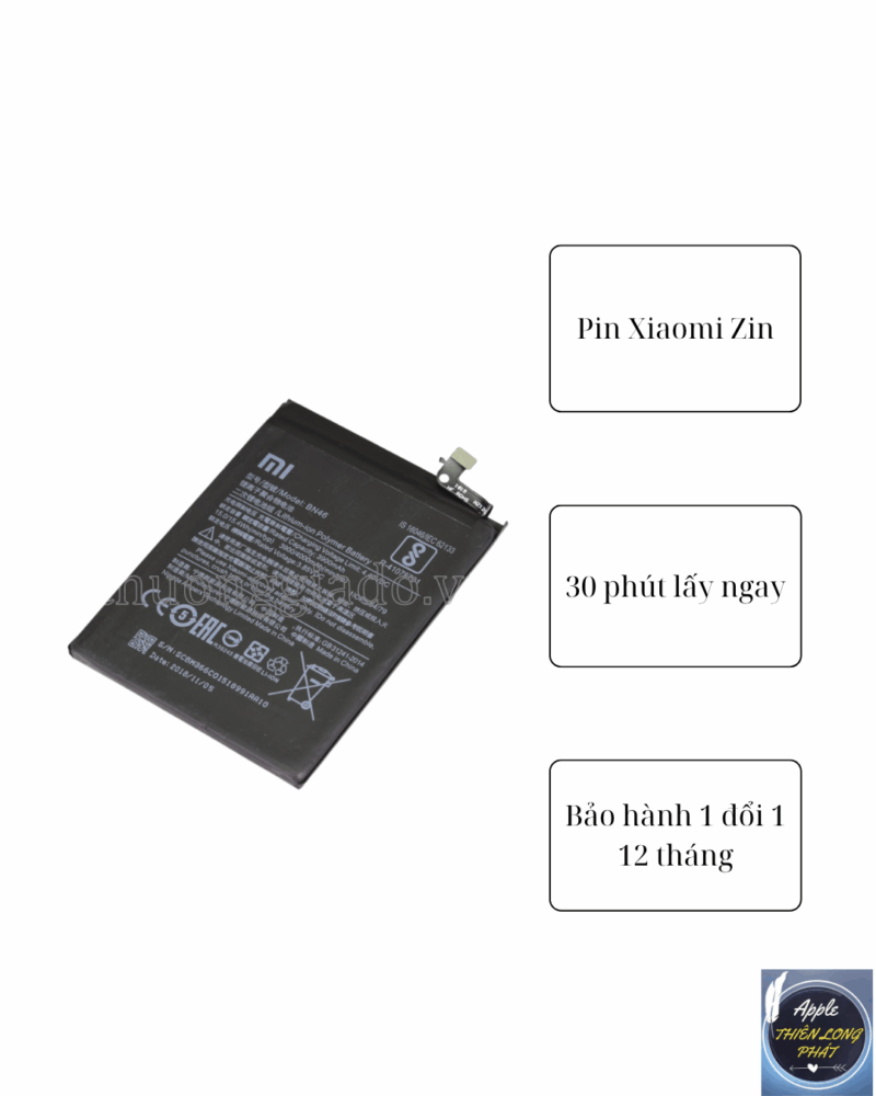 Pin Xiaomi Mi 10/Mi 10 Pro/Mi 10 Ultra Zin