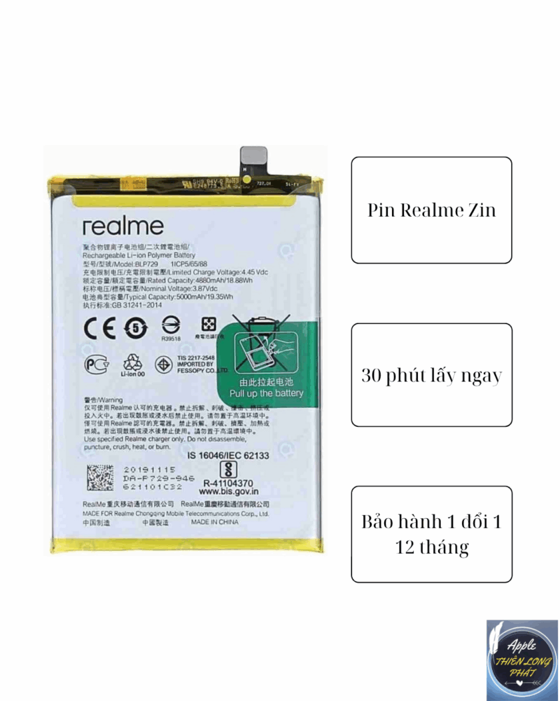 Pin Realme GT Neo 2