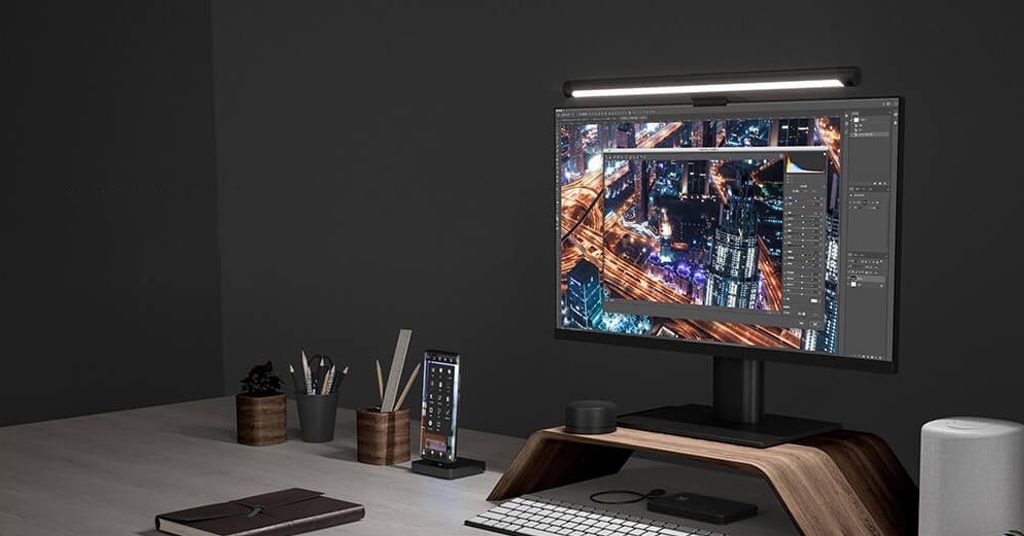 Đèn màn hình máy tính - đồ công nghệ