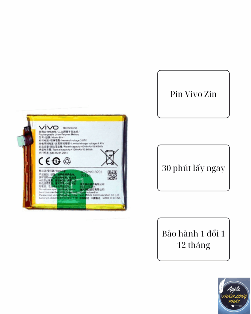 Pin Vivo Y17 Pro