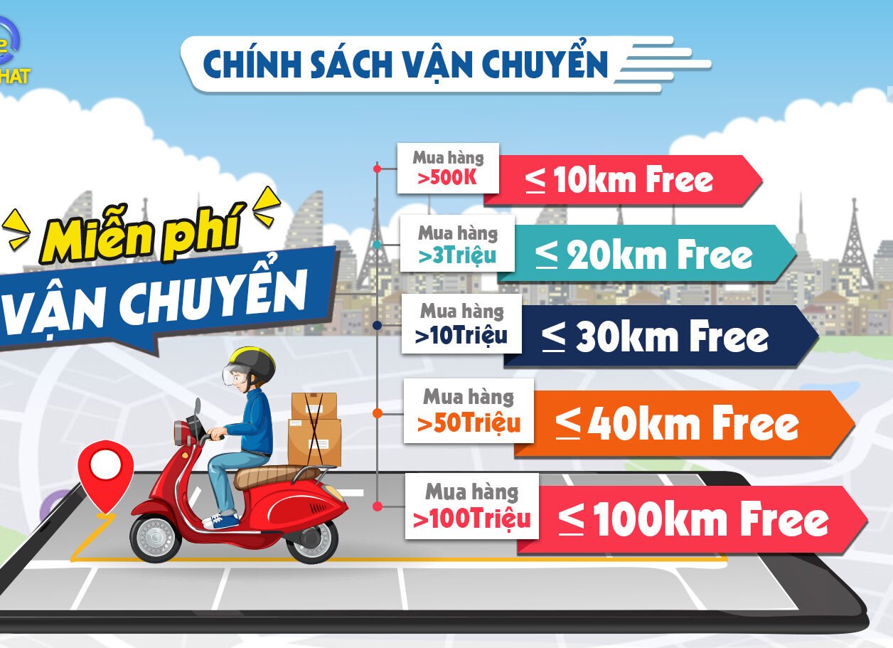 miễn phí vận chuyển