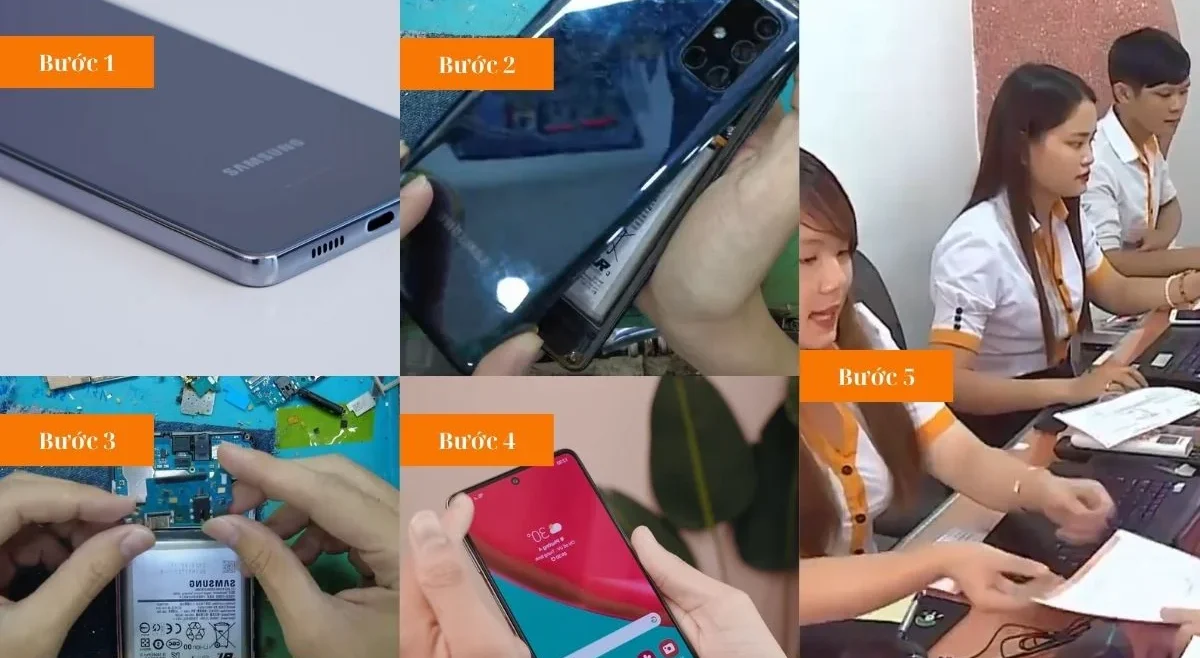 quy-trinh-thay-chan-sac-samsung-m53-chuyen-nghiep.jpg - Apple Thiên Long Phát quy trình thay thế chân sạc điện thoại